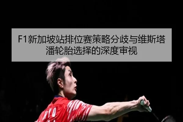 F1新加坡站排位赛策略分歧与维斯塔潘轮胎选择的深度审视